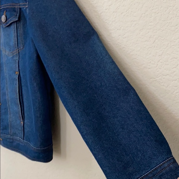 Epic Threads Boys Sherpa Collar Denim Jacket. - Picture 5 of 10